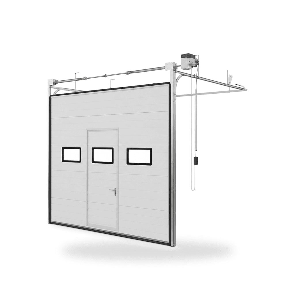 Porte sectionnelle industrielle