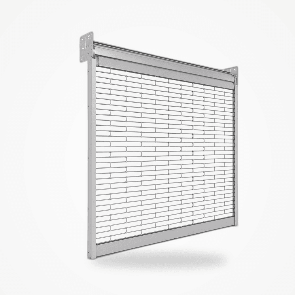 Grille à tubes droits
